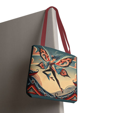 The Dragon Fairy of the Temple Tote Bag – Mythic Grace & Ancient Power