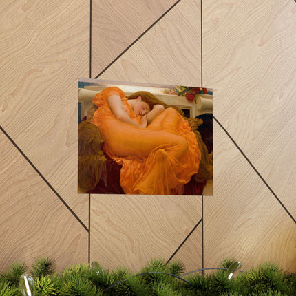 Flaming June by Frederic Leighton Matte Horizontal Posters