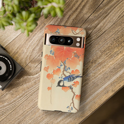 Japanese Bird and Branch by Ohara Koson Phone Cases