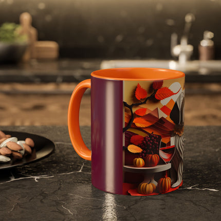 Shih Tzu at an Autumn Colorful Mugs (11oz, 15oz)