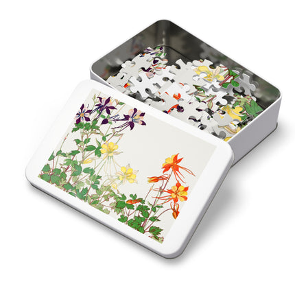 Aquilegia Flower by Tanigami Kônan Jigsaw Puzzle (30, 110, 252, 500-Piece)