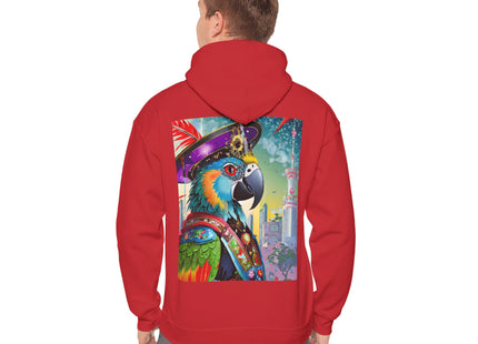 The Parrot Aristocrat – Heavy Blend™ Hooded Sweatshirt