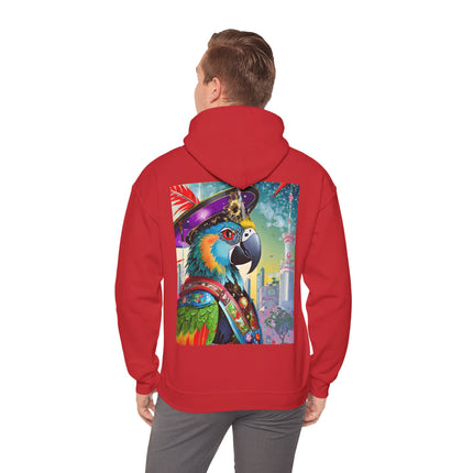 The Parrot Aristocrat – Heavy Blend™ Hooded Sweatshirt