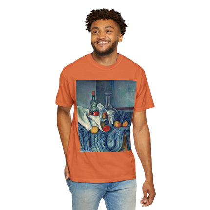 The Peppermint Bottle by Paul Cézanne Unisex Garment-Dyed T-shirt