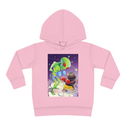 Cosmic Clash Toddler Pullover Fleece Hoodie