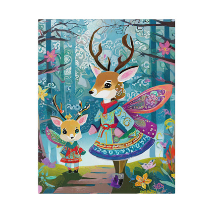 Enchanted Encounter Matte Canvas, Stretched, 0.75"