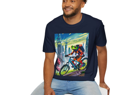 Cyberpunk Frog Softstyle T-Shirt