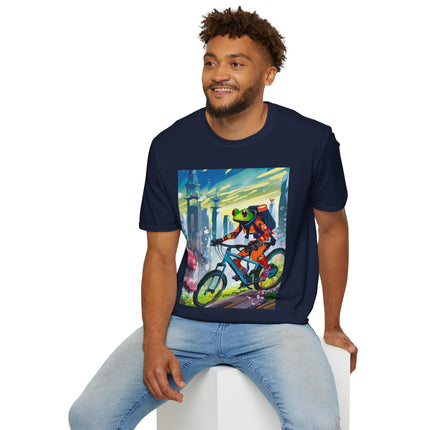 Cyberpunk Frog Softstyle T-Shirt