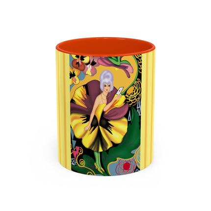 Enchanted Pansy Elegance Colorful Mugs (11oz, 15oz)