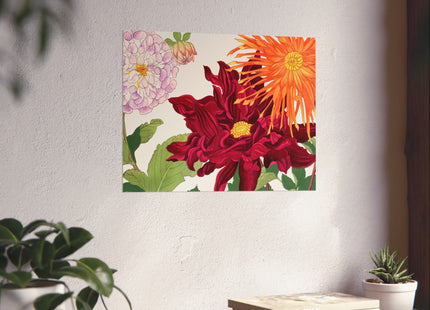 Dahlia by Tanigami Kônan Premium Matte horizontal posters