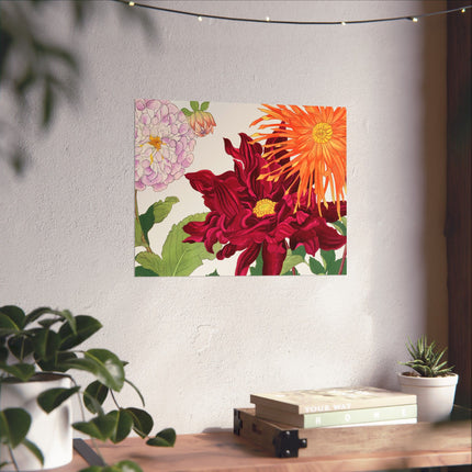 Dahlia by Tanigami Kônan Premium Matte horizontal posters
