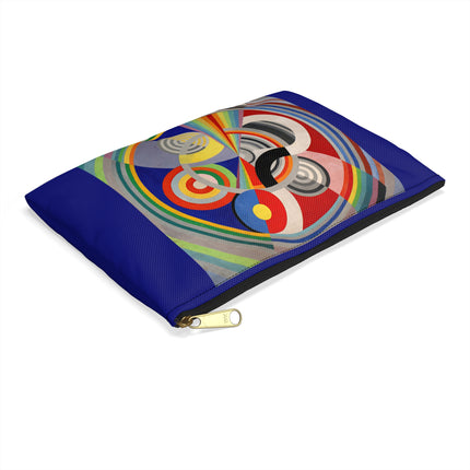 Rythme No. 1 Accessory Pouch – Robert Delaunay Orphism Abstract Art Design