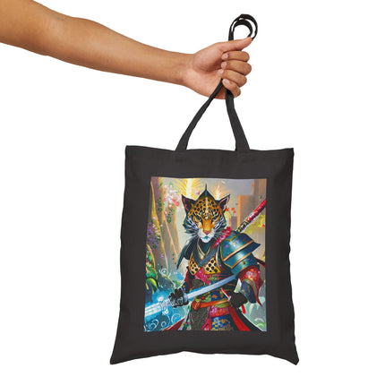 Circuit Samurai Cotton Canvas Tote Bag