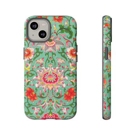 Colorful Floral Pattern by Owen Jones Phone Cases