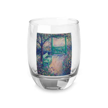 The Artist’s Garden by Theodore Earl Butler Whiskey Glass