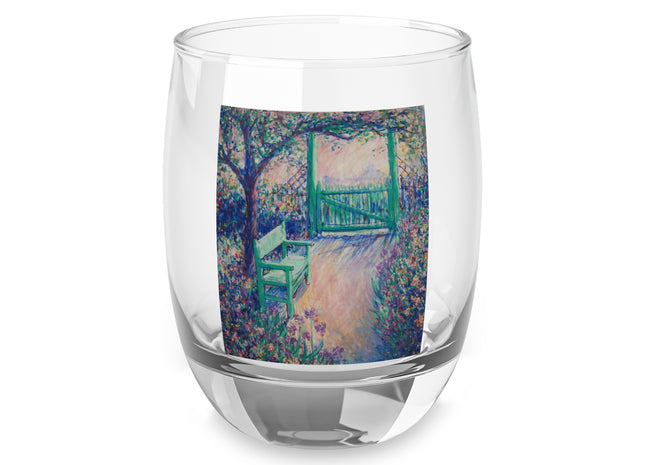 The Artist’s Garden by Theodore Earl Butler Whiskey Glass