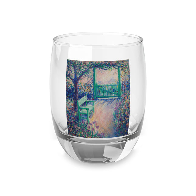 The Artist’s Garden by Theodore Earl Butler Whiskey Glass