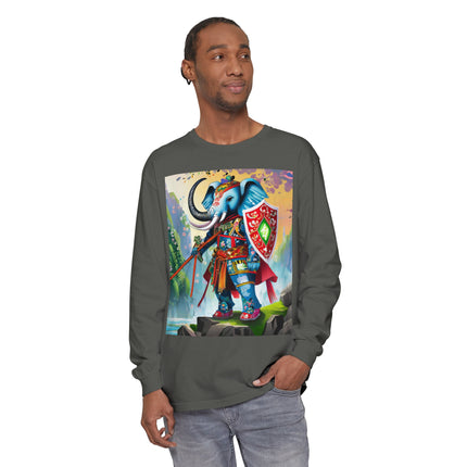 Cyberpunk Elephant Long Sleeve T-Shirt