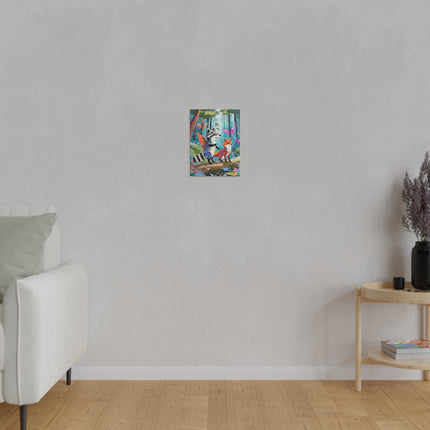 Whimsical Woodland Matte Canvas, Stretched, 0.75"