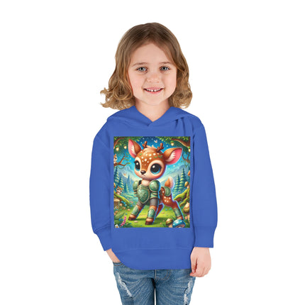 Fawn Defender Toddler Pullover Fleece Hoodie