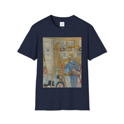 The Skeleton Painter by James Ensor Softstyle T-Shirt