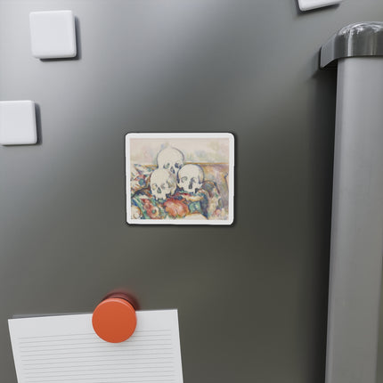The Three Skulls by Paul Cézanne Die-Cut Magnets (5 Sizes)