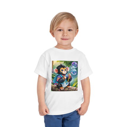 Bubble Magic in the Jungle Toddler Short Sleeve Tee