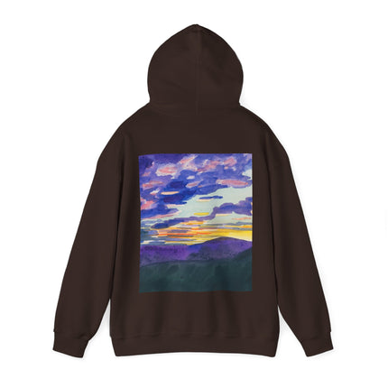 Naturstudie XII by Karl Wiener Heavy Blend™ Hooded Sweatshirt