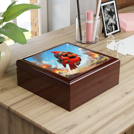 Cardinal Dive Bomber Treasure Chest