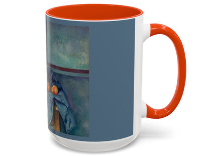 The Peppermint Bottle by Paul Cézanne Colorful Mugs (11oz, 15oz)