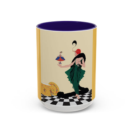The Marionette Colorful Mugs – Theatrical Glamour & Cabaret Elegance