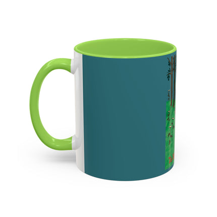 Peekaboo by Louis Wain Colorful Mugs (11oz, 15oz)