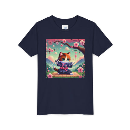 Samurai Kitten Youth Short Sleeve Tee