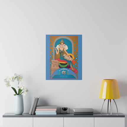 April & Diamond – Sofia Chiostri’s Radiant Birthstone Canvas