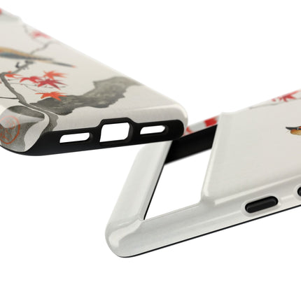 Japanese Bird on Maple by Ohara Koson Phone Cases