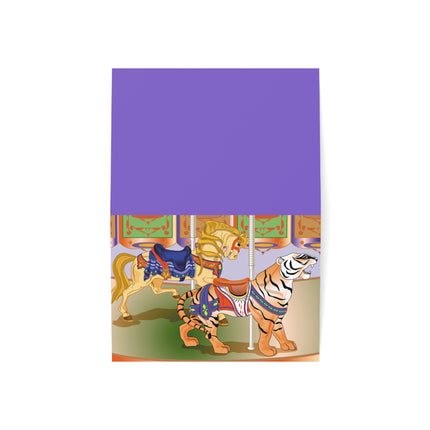 Carousel Splendor Greeting Cards (1, 10, 30, and 50pcs)