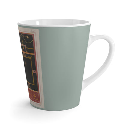 Pompeii Walls Pl.04 by Victor Steeger Latte Mug