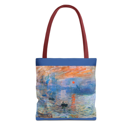 Sunrise by Claude Monet Tote Bag (AOP)