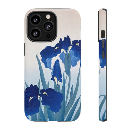 Iris Flowers by Ohara Koson Phone Cases