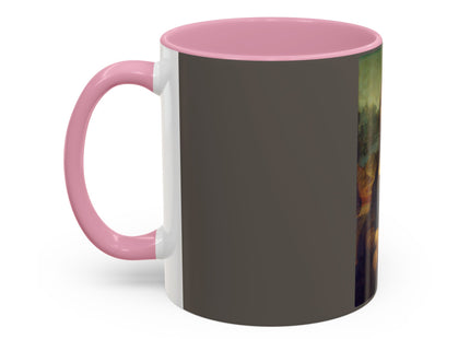 Mona Lisa by Leonardo da Vinci Colorful Mugs (11oz, 15oz)