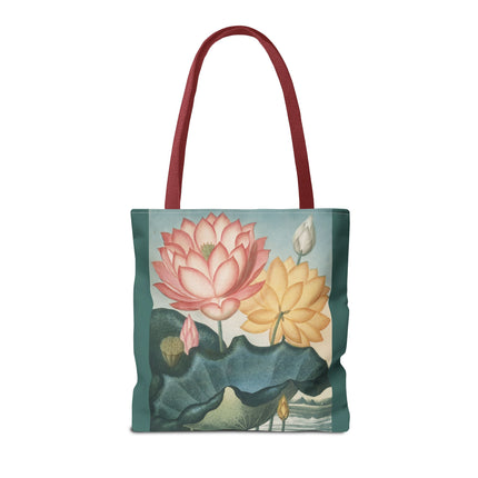 The Sacred Egyptian Lotus by Robert John Thornton Tote Bag (AOP)