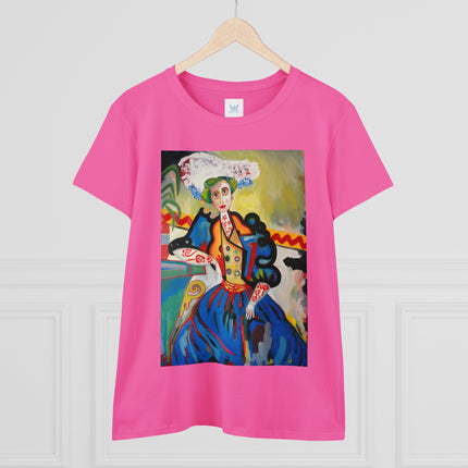 A Mulher by Amadeo de Souza-Carosa Women's Midweight Cotton Tee