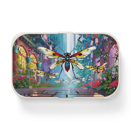 Neon Swarm Bento Lunch Box