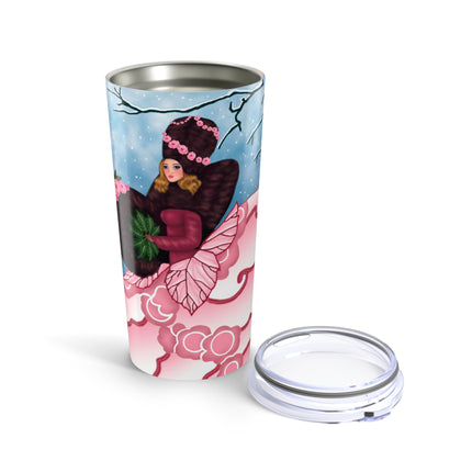 Winter Rose Empress Tumbler 20oz