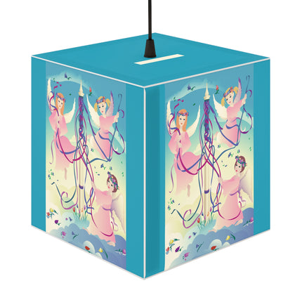 Angelic Revelry Light Cube Lamp