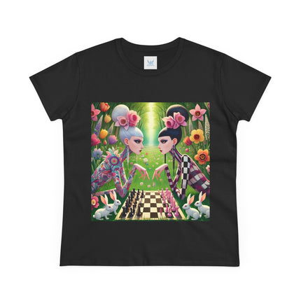 Spring Gambit: A Fairy’s Move Cotton Tee