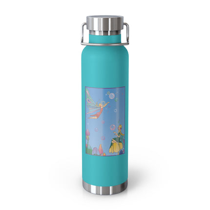 Blossoming Fairy Magic Copper Vacuum Insulated Bottle, 22 oz