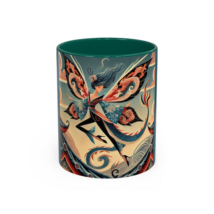 Dragon Fairy of the Temple Colorful Mugs (11oz, 15oz)