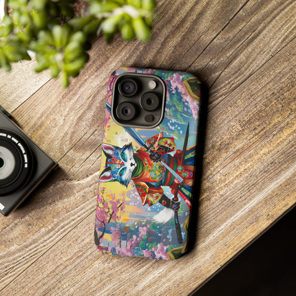 Cyberpunk Samurai Phone Cases