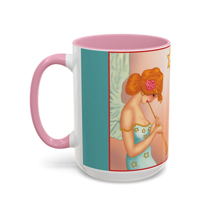 Heavenly Angel Duet Colorful Mugs (11oz, 15oz)